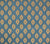 Quadrille Woven: Juliette - Blue on Gold (Imported from Spain)