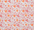China Seas Fabric: Seya - Custom Azalea / Adobe on White Suncloth DETAIL