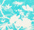 Quadrille Fabric: Tropique Blotch One-Color - Custom Light Turquoise on Tinted Belgian Linen / Cotton