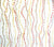 China Seas Fabric: Ginza - Custom Peach / Yellow / Beige on White 100% Linen