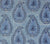 Quadrille Fabric: Katmandu II - Custom Multi Blues on Tinted Belgian Linen / Cotton