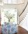China Seas Fabric: Sigourney - Custom Pale Taupe on White Belgian Linen / Cotton