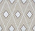 Quadrille Fabrics - Diamond Embroidery - White / Taupe / Gray on 100% Linen