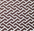 China Seas Fabric: Aga Reverse - Custom Brown on White Belgian Linen / Cotton