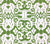 China Seas Fabric: Island Ikat Custom Palm Green large geometric ikat batik print on White Suncloth Sunbrella Outdoor Quality