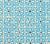 China Seas Fabric: Nitik II - Custom New Turquoise / Navy on Vellum Suncloth (OUTDOOR)