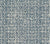 China Seas Fabric: Nitik II - Custom Light Pacific Blue / Navy on Tinted Belgian Linen / Cotton
