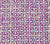China Seas Fabric: Nitik II - Purple / Navy on Tinted Linen / Cotton