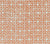 China Seas Fabric: Nitik II - Custom Terracotta on Tinted Belgian Linen / Cotton