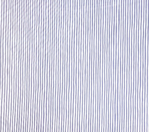 China Seas Fabric: Island Stripe - Bali Blue on White 100% Cotton
