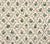 Quadrille Fabric: Pillement Toile - Vert (Green) on Tinted 100% Cotton - Imported from France