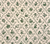 Quadrille Fabric: Pillement Toile - Vert (Green) on Tinted 100% Cotton - Imported from France