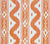 China Seas Wallpaper: Bali Hai - Custom Jaguar Orange on Off White Paper (FIVE YARD MINIMUM)