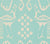 China Seas Fabric: Bali II - Custom Aqua on Tinted Belgian Linen / Cotton