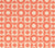Home Couture Fabric: Circles & Squares One Color - Custom Tomato on Tan 100% Soft Washed Linen (Copy)
