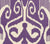 Quadrille Fabric: Nomad - Custom Purple on Tinted Belgian Linen / Cotton
