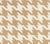 China Seas Fabric: Ames Houndstooth - Custom Taupe on Tinted Belgian Linen / Cotton