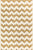 Alan Campbell Fabric: Montecito Zig Zag - Custom Mocha on Tinted Belgian Linen / Cotton