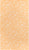 China Seas Fabric: Cirebon Reverse - Custom Apricot on White 100% Linen