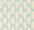 Quadrille Fabric: Adras Reverse - Custom Light Turquoise on Tinted 100% Linen
