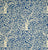 China Seas Fabric: Arbre de Matisse Reverse - Custom China Blue on Tinted Belgian Linen / Cotton