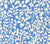 China Seas Wallpaper: Arbre de Matisse Reverse - Custom Dark French Blue on White Paper  detail