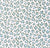 China Seas Fabric: Conga Line - Custom Pale Aquas on White Belgian Linen / Cotton