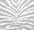 China Seas Fabric: Nairobi - Custom Medium Gray on White Belgian Linen / Cotton
