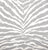 China Seas Fabric: Nairobi - Custom Medium Gray on White Belgian Linen / Cotton