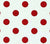 China Seas Fabric: Charade - Custom Red on Tinted Belgian Linen / Cotton