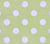 China Seas Fabric: Charade - Custom White Dot on Green Belgian Linen / Cotton