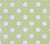China Seas Fabric: Charade - Custom White Dot on Green Belgian Linen / Cotton