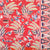 China Seas Fabric: Malay Batik - Watermelon / Blue on White Suncloth (OUTDOOR)