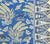 China Seas Fabric: Malay Batik - Custom French Blue / Multi on Tinted Belgian Linen / Cotton (Copy)