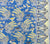 China Seas Fabric: Malay Batik - Custom French Blue / Multi on Tinted Belgian Linen / Cotton (Copy)