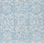 China Seas Fabric: San Marco - Custom Zibby Blue on White Belgian Linen / Cotton