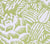China Seas Fabric: Macambo - Custom Lettuce on White Belgian Linen / Cotton