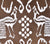 China Seas Fabric: Bali II - Custom Brown on Tinted Belgian Linen / Cotton