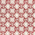 China Seas Fabric: Sigourney Small Scale Reverse - Custom Red on White Belgian Linen / Cotton