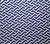China Seas Fabric: Aga Reverse - Custom Blue on Tinted Belgian Linen / Cotton