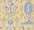 Quadrille Fabric: Kedleston -Old Gold on White Linen / Cotton