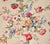 Quadrille Fabric: Virginia - Multi Color on Old Beige; printed in Italy on Linen / Cotton ground