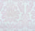 Quadrille Wallpaper : Monty - Custom Opal on White Paper (FIVE YARD MINIMUM)