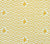 Quadrille Fabric: Carlo II - Custom Maize on White 100% Cotton Sateen