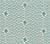Quadrille Fabric: Carlo II - Custom Dark Turquoise on Tinted 100% Linen