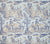 Quadrille Fabric: Independence Toile - Custom Navy / Bashful Blue on Tinted 100% Belgian Linen