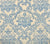 Quadrille Fabric: Victoria - Custom Colonial Blue on Tinted Belgian Linen / Cotton