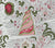 Quadrille Fabric: St Barts - Multi Greens / Pinks / Reds / Taupe on White Belgian Linen / Cotton