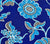 Quadrille Fabric: Albany - Custom Royal / Turquoise / Gray on Suncloth (OUTDOOR)