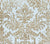 Quadrille Fabric: Sevilla Damask - Custom Camel on White Suncloth (OUTDOOR)